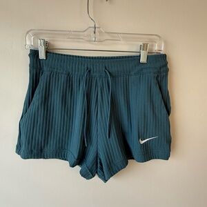 Nike Blue Athletic Shorts Lightweight Elastic Waist